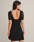 Women's Knitted Viscose Mini Dresses - RIHOAS