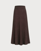 Women's Knitted Viscose Skirt - RIHOAS - 02