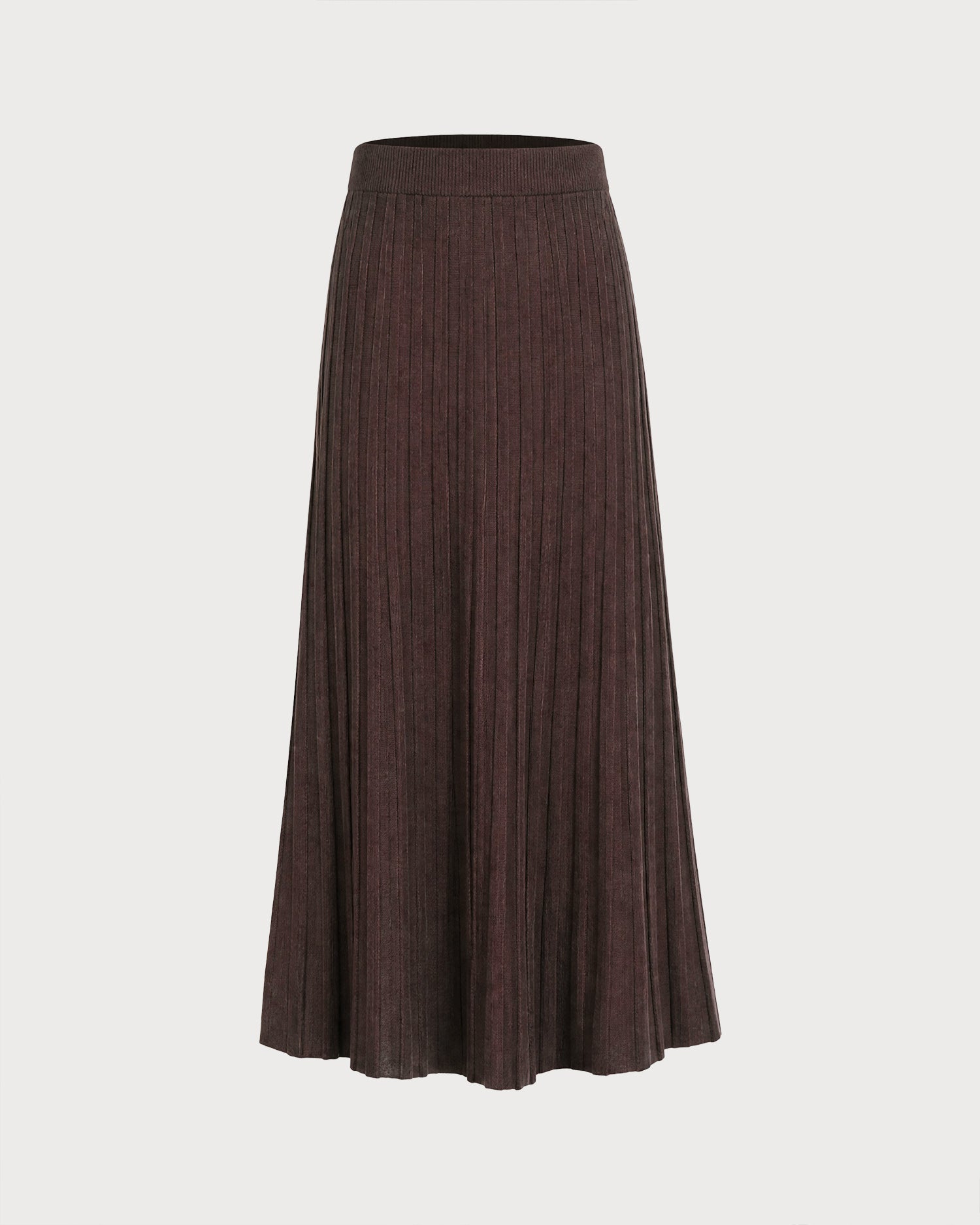 Women's Knitted Viscose Skirt - RIHOAS - 02