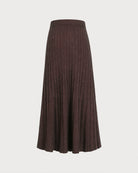 Women's Knitted Viscose Skirt - RIHOAS - 03