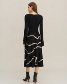 Women's Knitted Viscose Skirt Bottoms - RIHOAS
