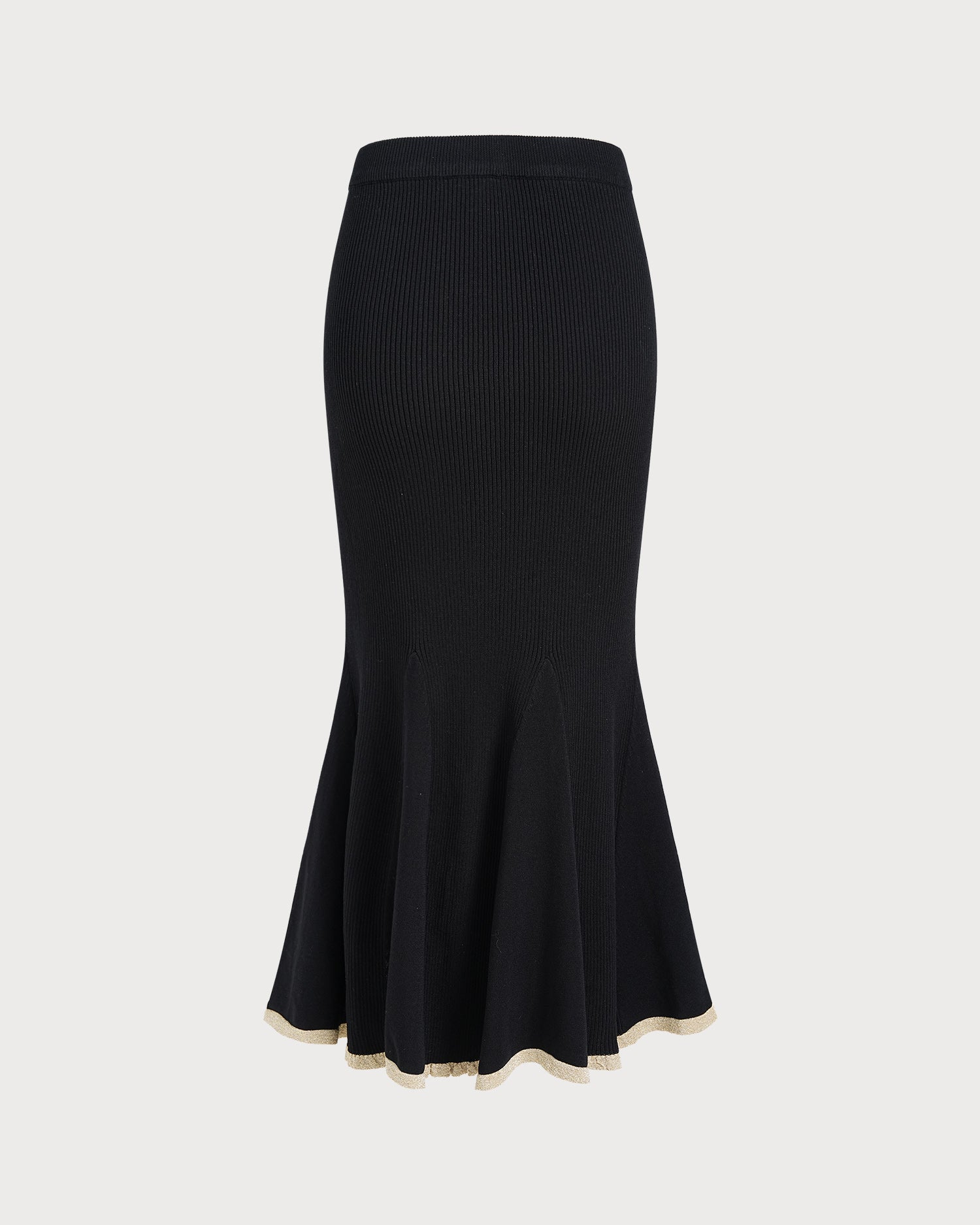 Women's Knitted Viscose Skirt - RIHOAS - 05