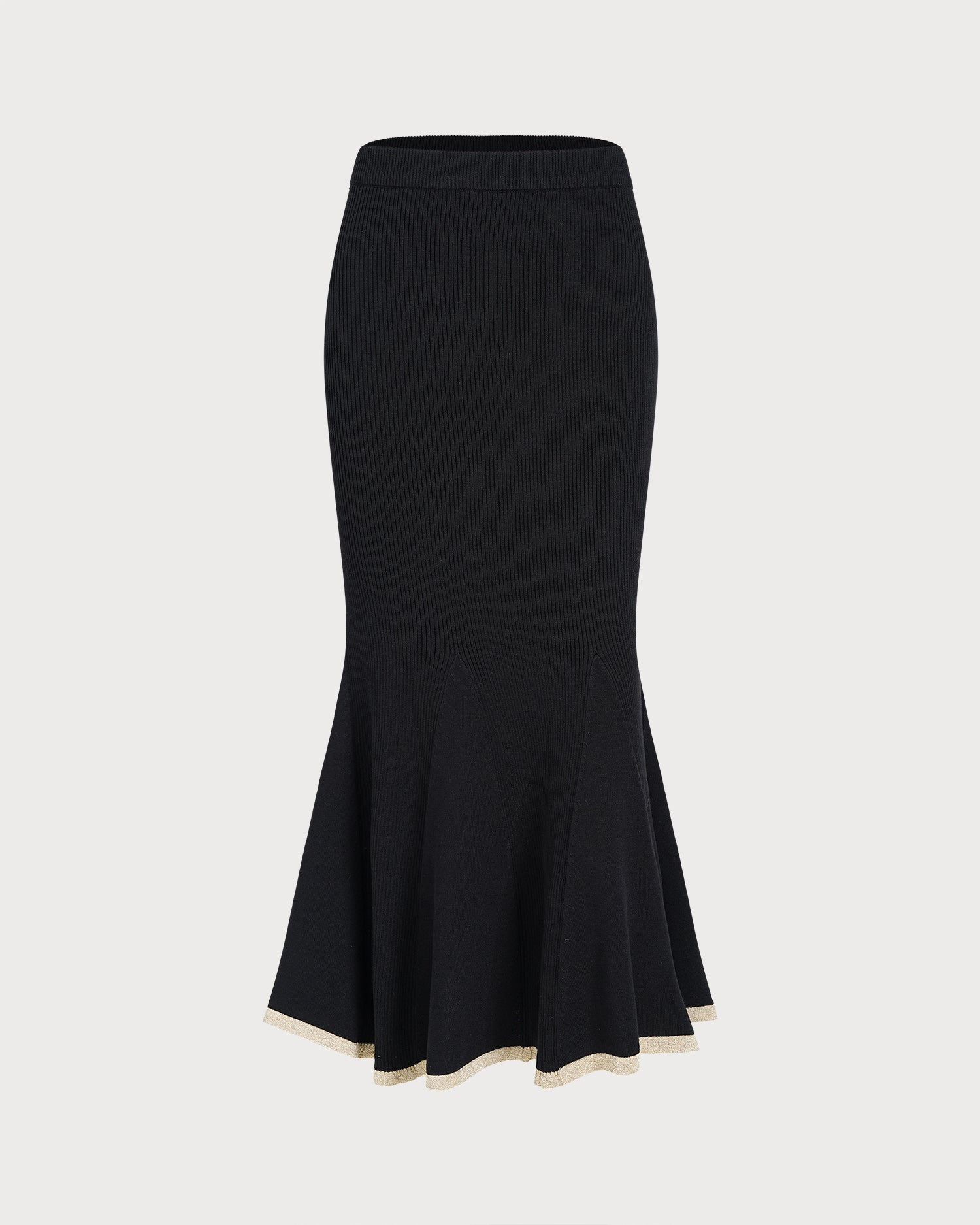 Women's Knitted Viscose Skirt - RIHOAS - 04