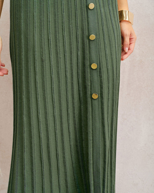 Women's Knitted Viscose Skirt Bottoms - RIHOAS