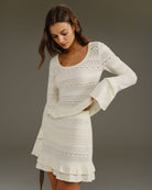 Women's Knitted Viscose Skirts Bottoms - RIHOAS