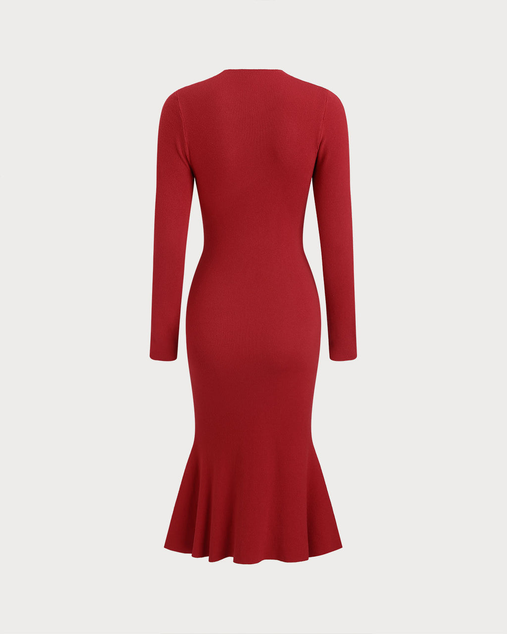 Women's Knitted Viscose Sweater Dress Dresses - RIHOAS