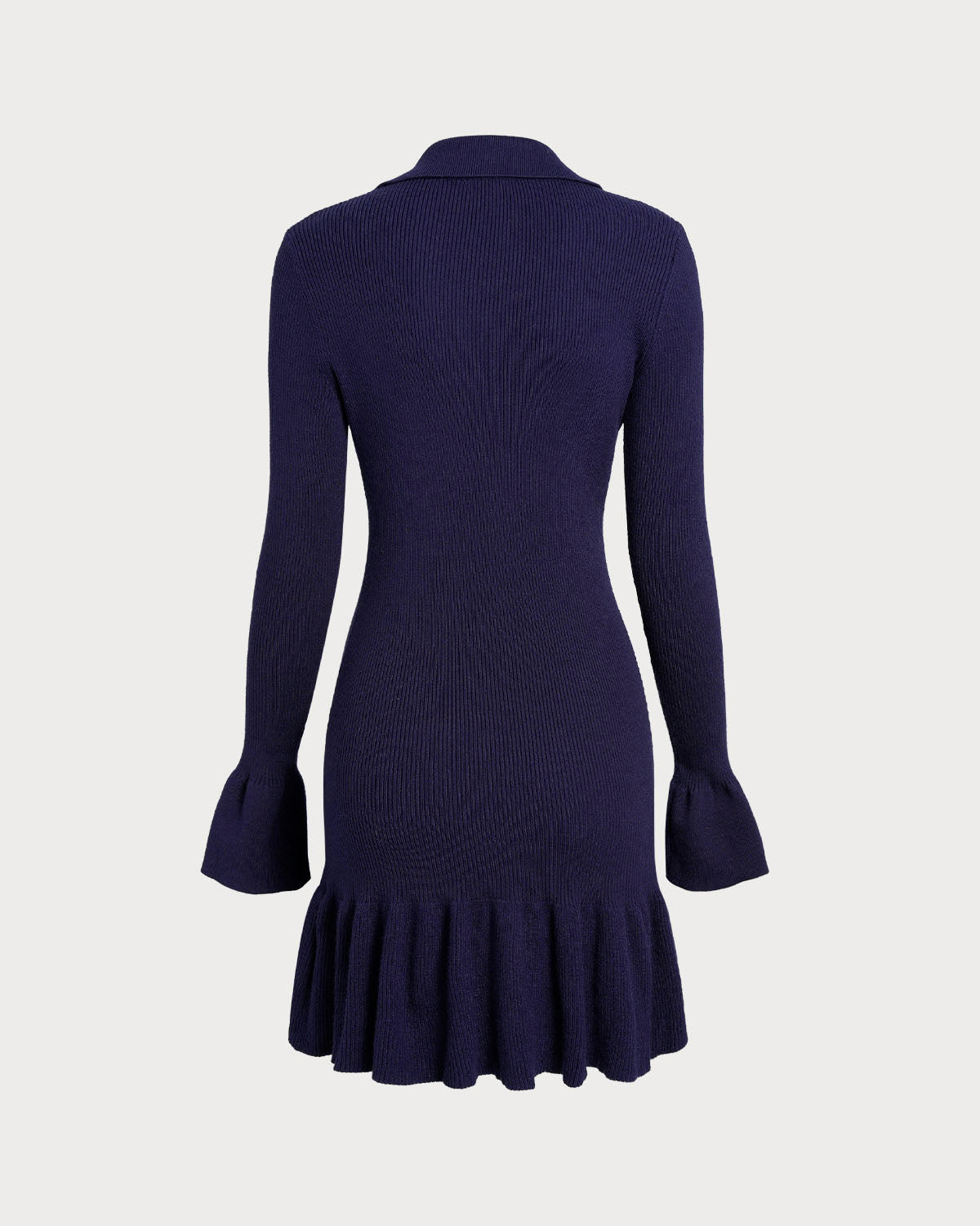 Women's Knitted Viscose Sweater Dress Dresses - RIHOAS