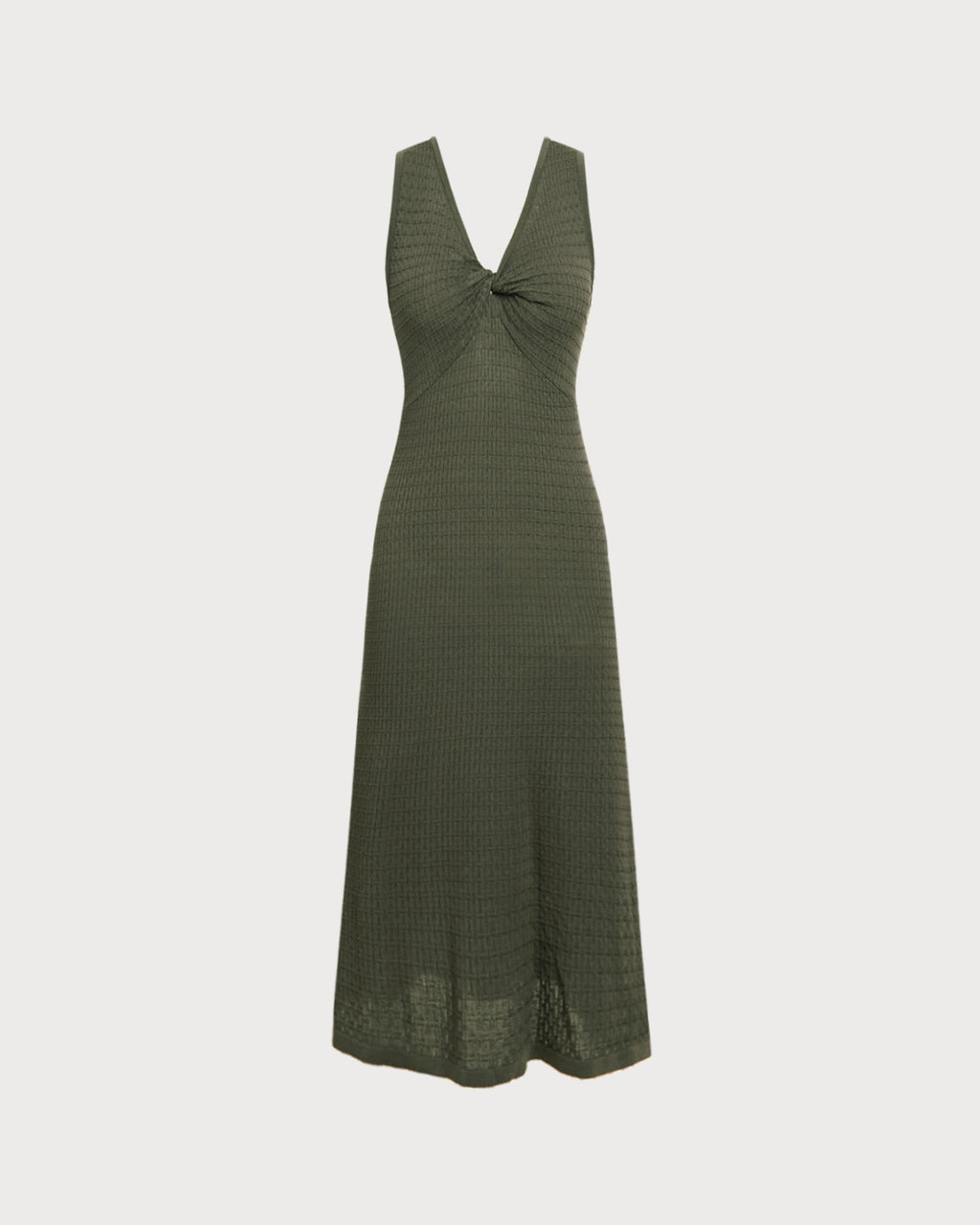 Women's Knitted Viscose Sweater Dress Dresses - RIHOAS