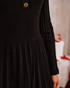 Women's Knitted Viscose Sweater Dress Dresses - RIHOAS