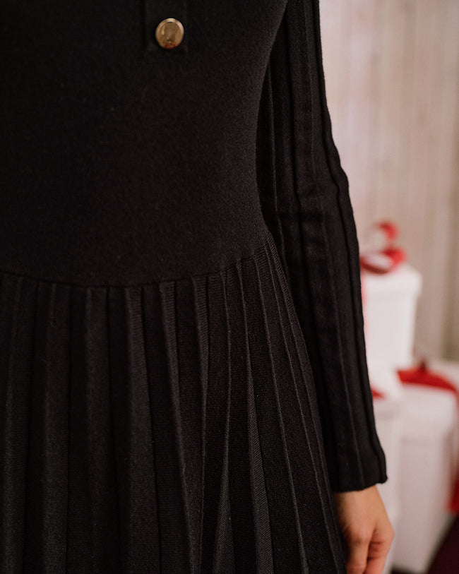 Women's Knitted Viscose Sweater Dress Dresses - RIHOAS