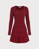 Women's Knitted Viscose Sweater Dress Dresses - RIHOAS