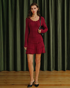 Women's Knitted Viscose Sweater Dress Dresses - RIHOAS
