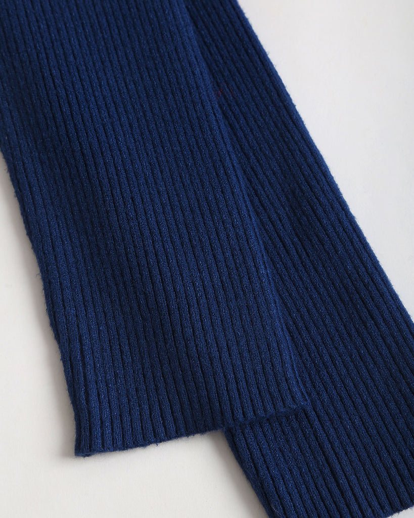 Women's Knitted Viscose Sweater Dress Dresses - RIHOAS