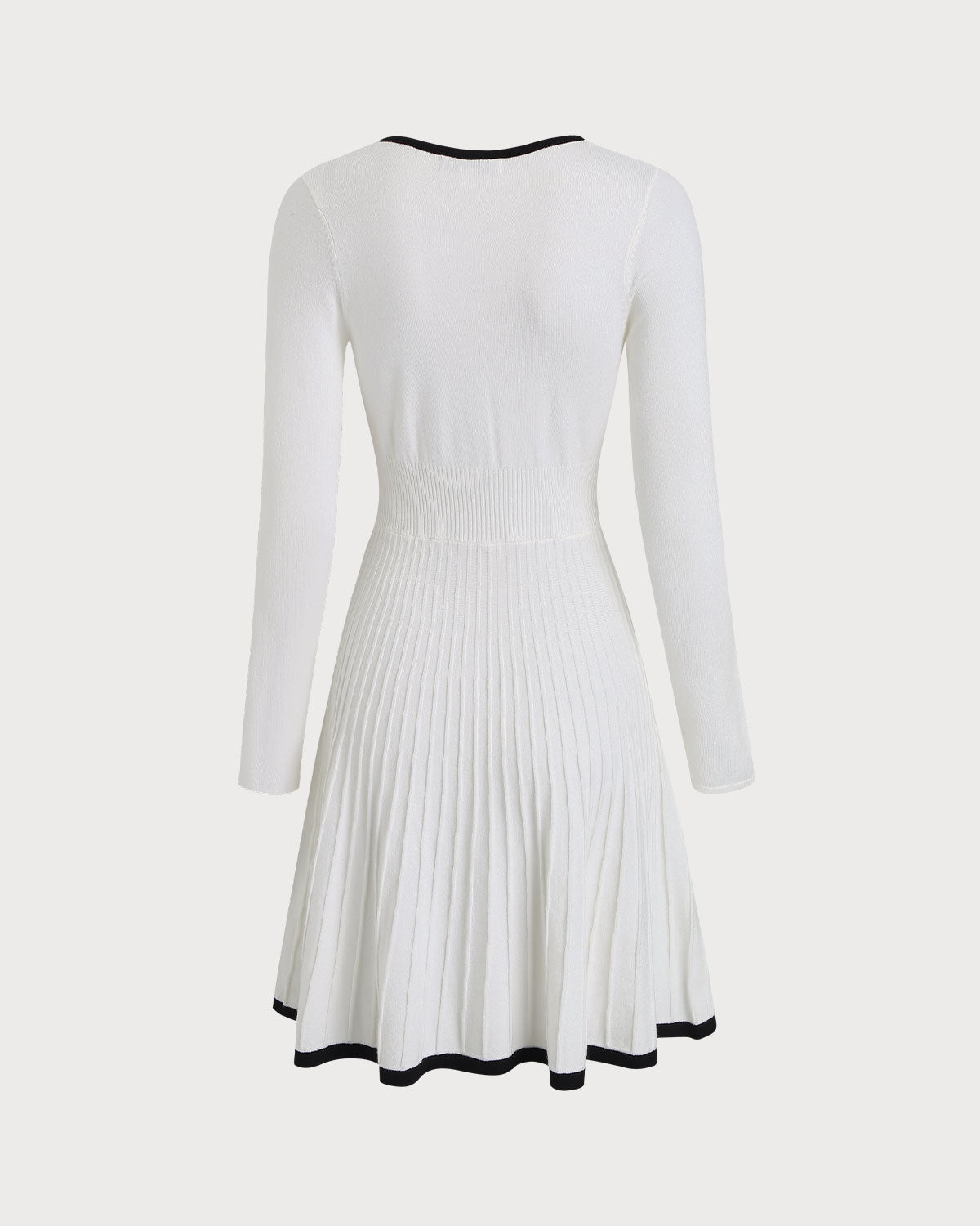 Women's Knitted Viscose Sweater Dress Dresses - RIHOAS