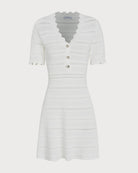 Women's Knitted Viscose Sweater Dress Dresses - RIHOAS