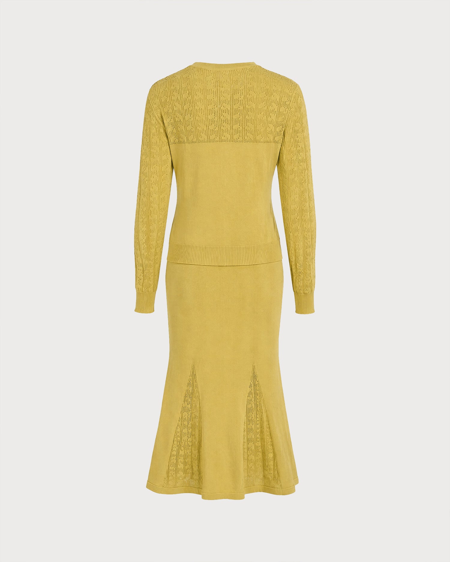 Women's Knitted Viscose Sweater Dresses - RIHOAS - 11