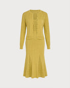 Women's Knitted Viscose Sweater Dresses - RIHOAS - 10