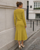 Women's Knitted Viscose Sweater Dresses - RIHOAS