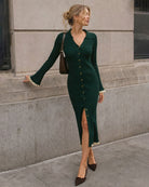 Women's Knitted Viscose Sweater Dresses - RIHOAS
