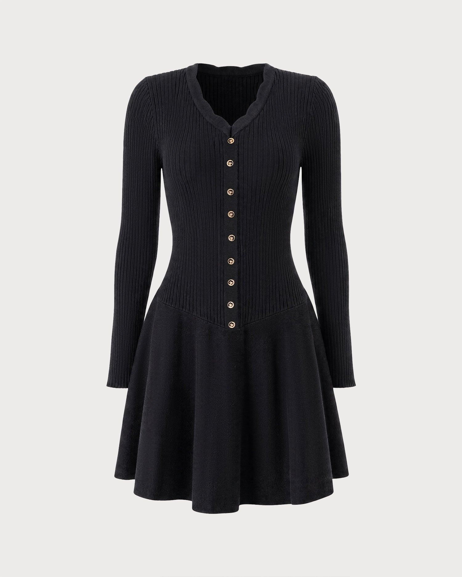 Women's Knitted Viscose Sweater Dresses - RIHOAS