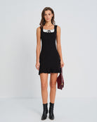 Women's Knitted Viscose Sweater Dresses Dresses - RIHOAS