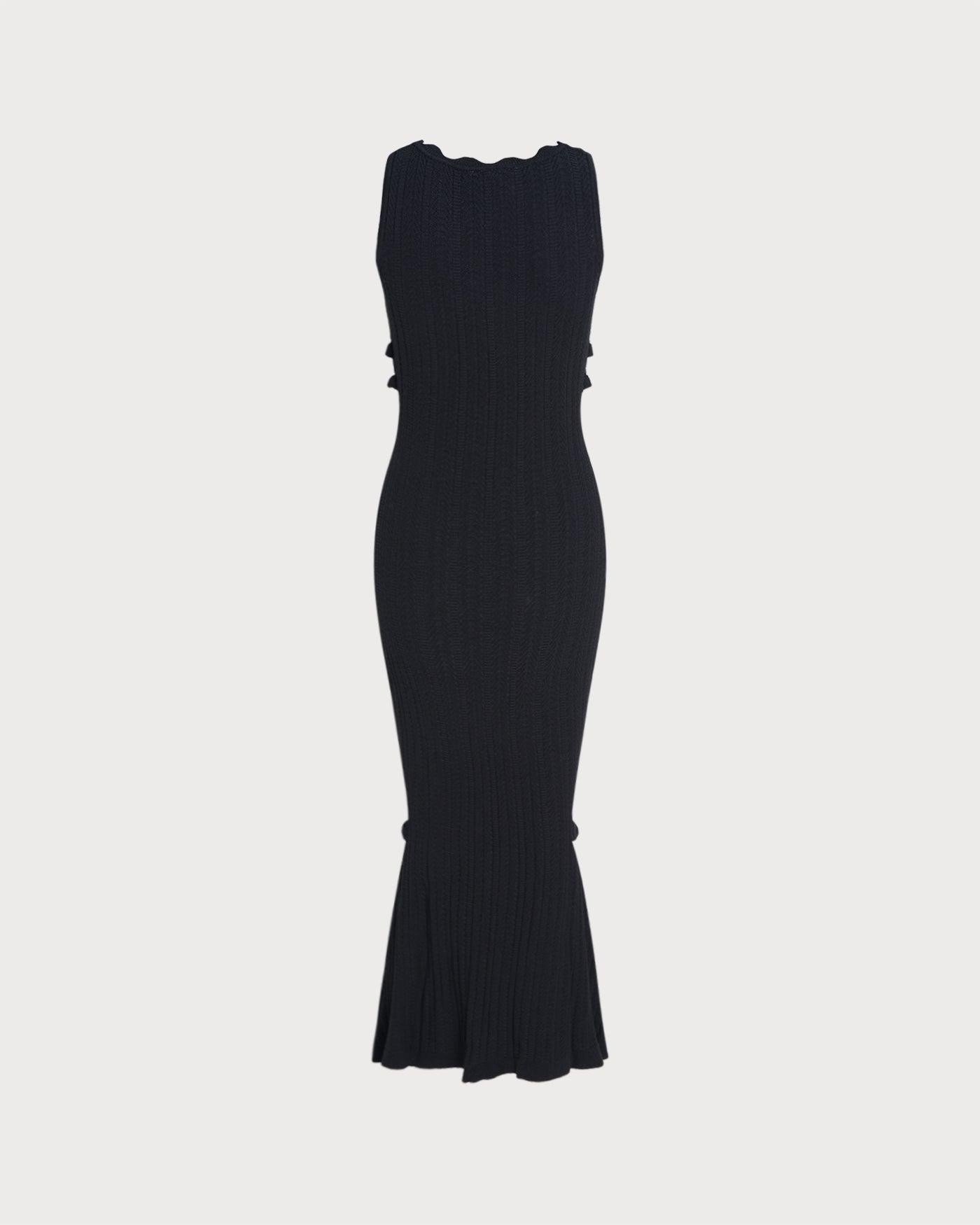 Women's Knitted Viscose Sweater Dresses Dresses - RIHOAS