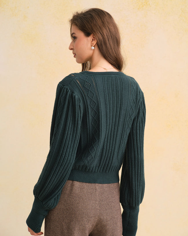 Women's Knitted Viscose Sweater Tops - RIHOAS