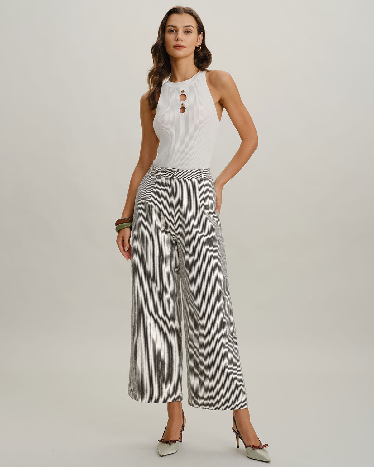 Women's Knitted Viscose Sweater Tops - RIHOAS