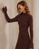 Women's Knitted Viscose Sweater - RIHOAS - 13