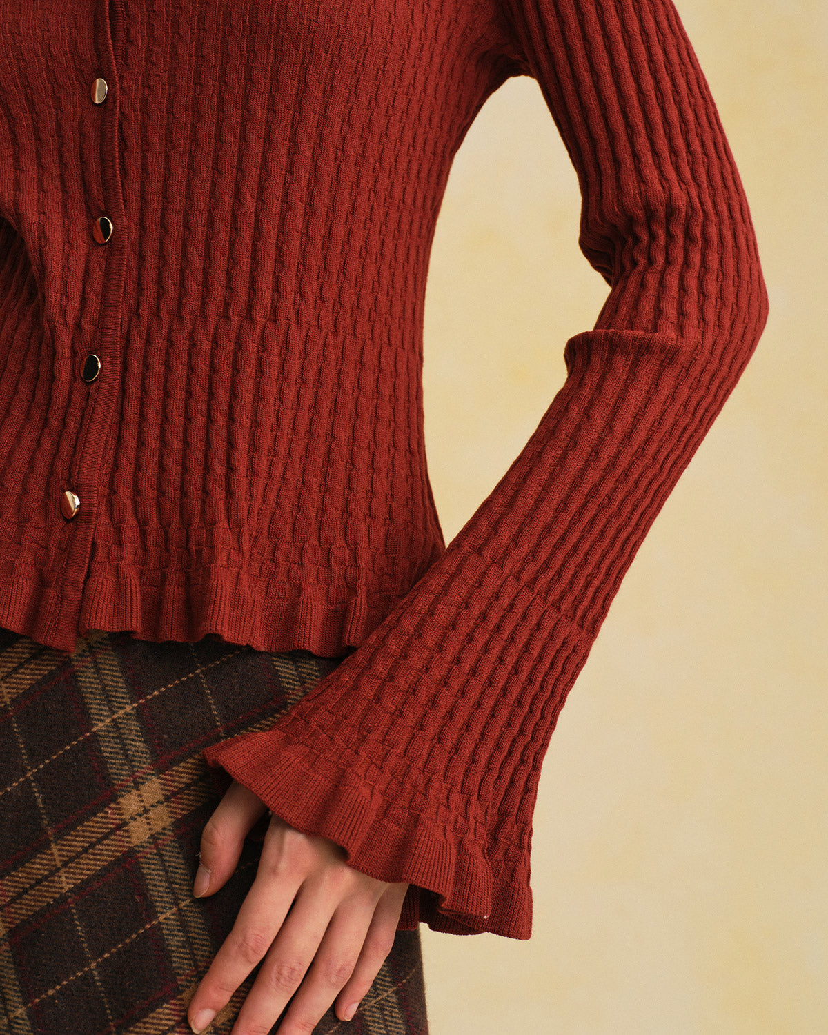 Women's Knitted Viscose Sweater Tops - RIHOAS