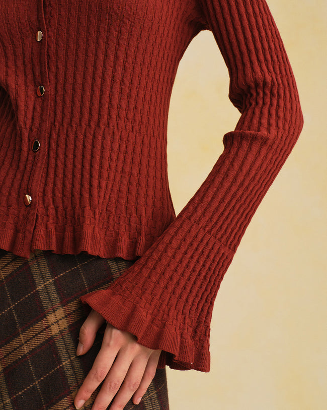 Women's Knitted Viscose Sweater Tops - RIHOAS