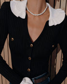 Women's Knitted Viscose Sweater Tops - RIHOAS