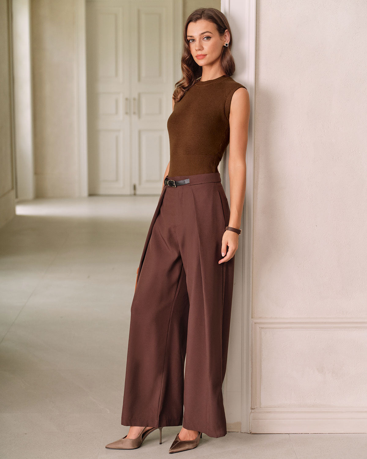 Women's Knitted Viscose Sweater Tops - RIHOAS