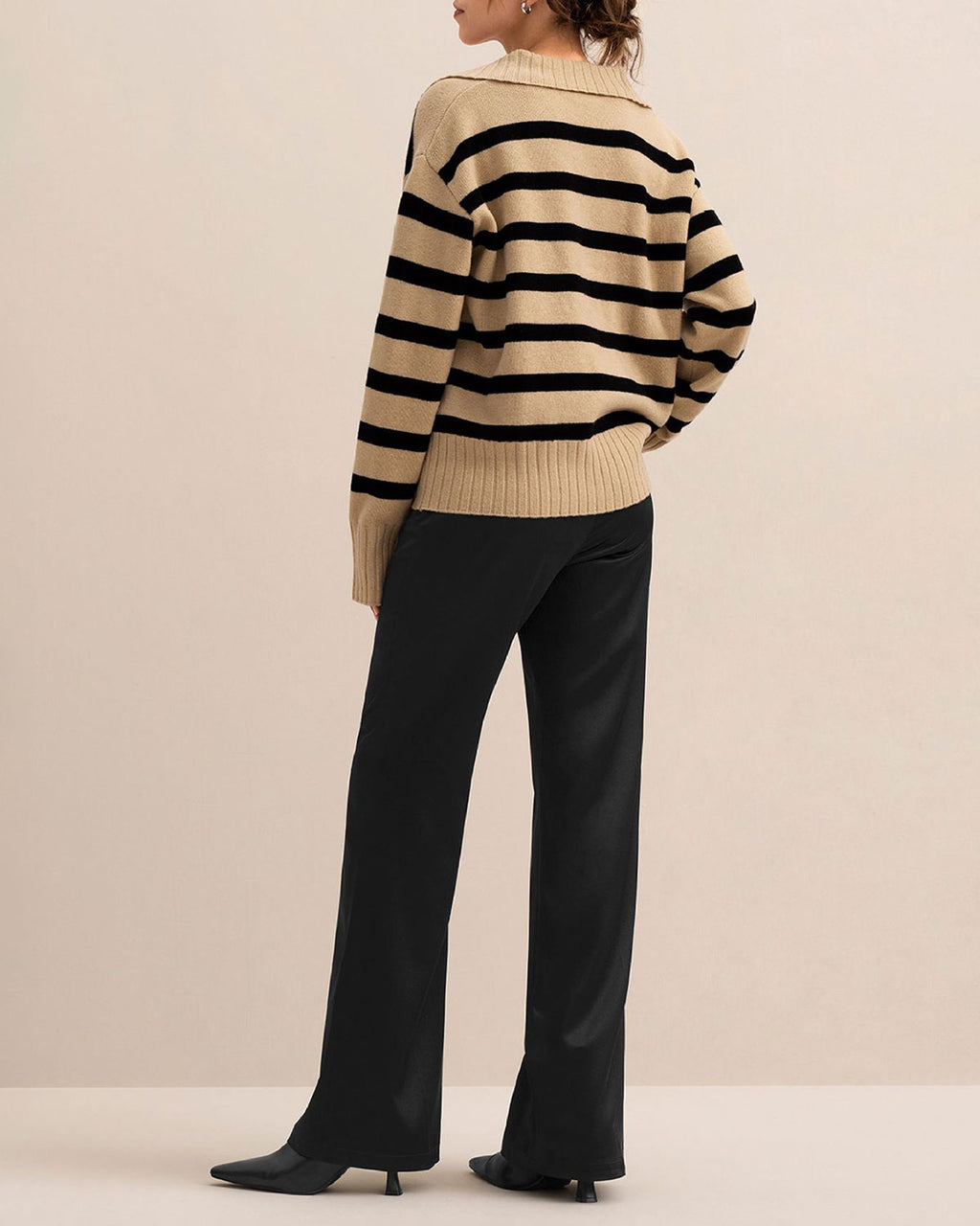 Women's Knitted Viscose Sweater Tops - RIHOAS
