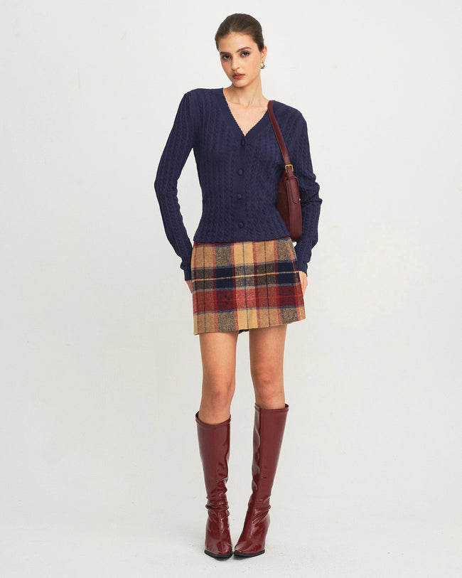 Women's Knitted Viscose Sweater Tops - RIHOAS