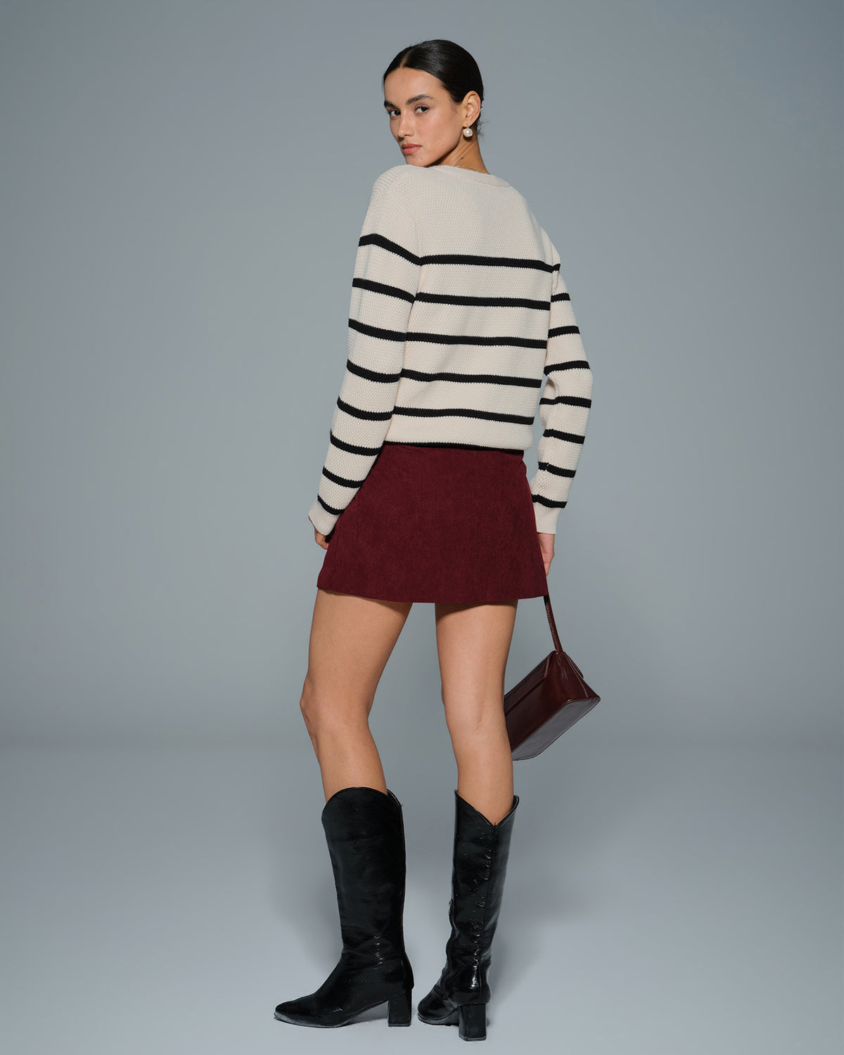 Women's Knitted Viscose Sweater Tops - RIHOAS