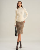Women's Knitted Viscose Sweater Tops - RIHOAS