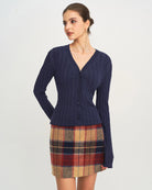 Women's Knitted Viscose Sweater Tops - RIHOAS