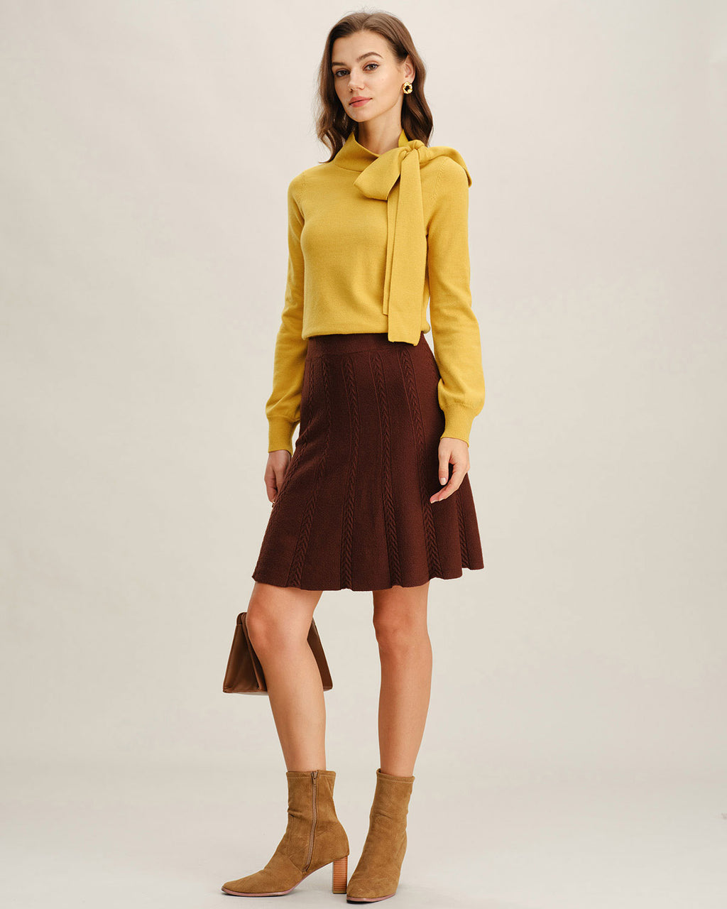 Women's Knitted Viscose Sweater Tops - RIHOAS