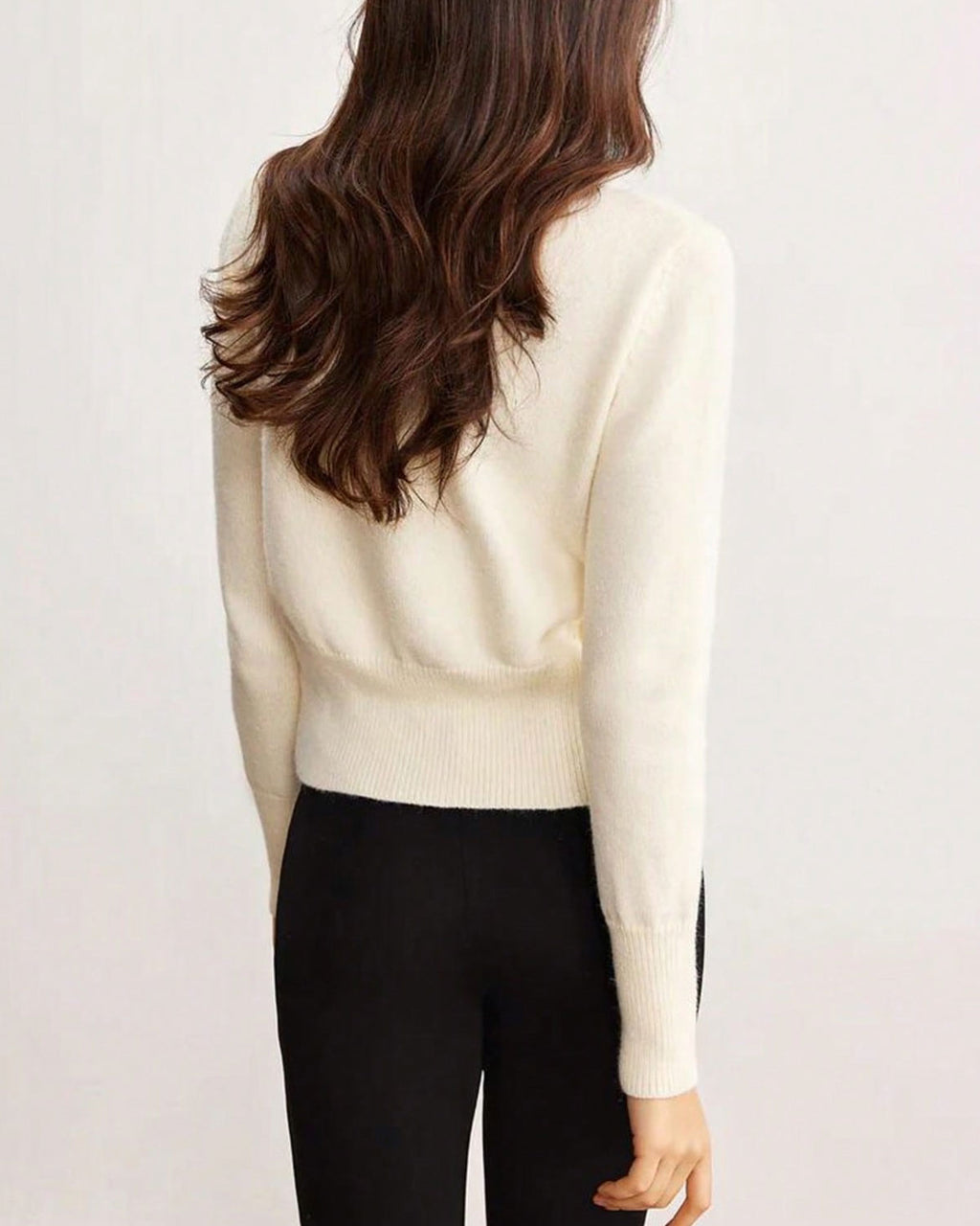 Women's Knitted Viscose Sweater Tops - RIHOAS