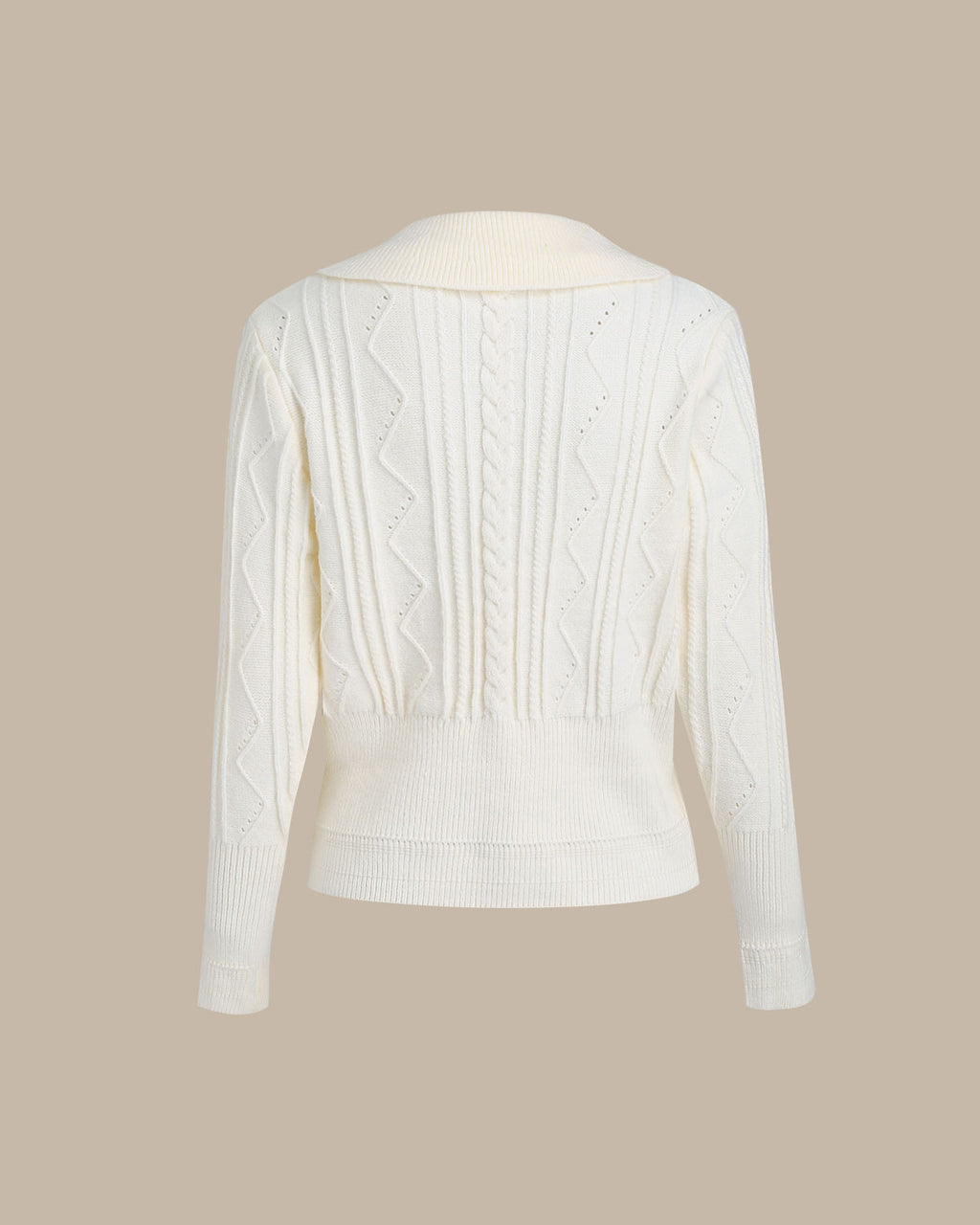 Women's Knitted Viscose Sweater Tops - RIHOAS
