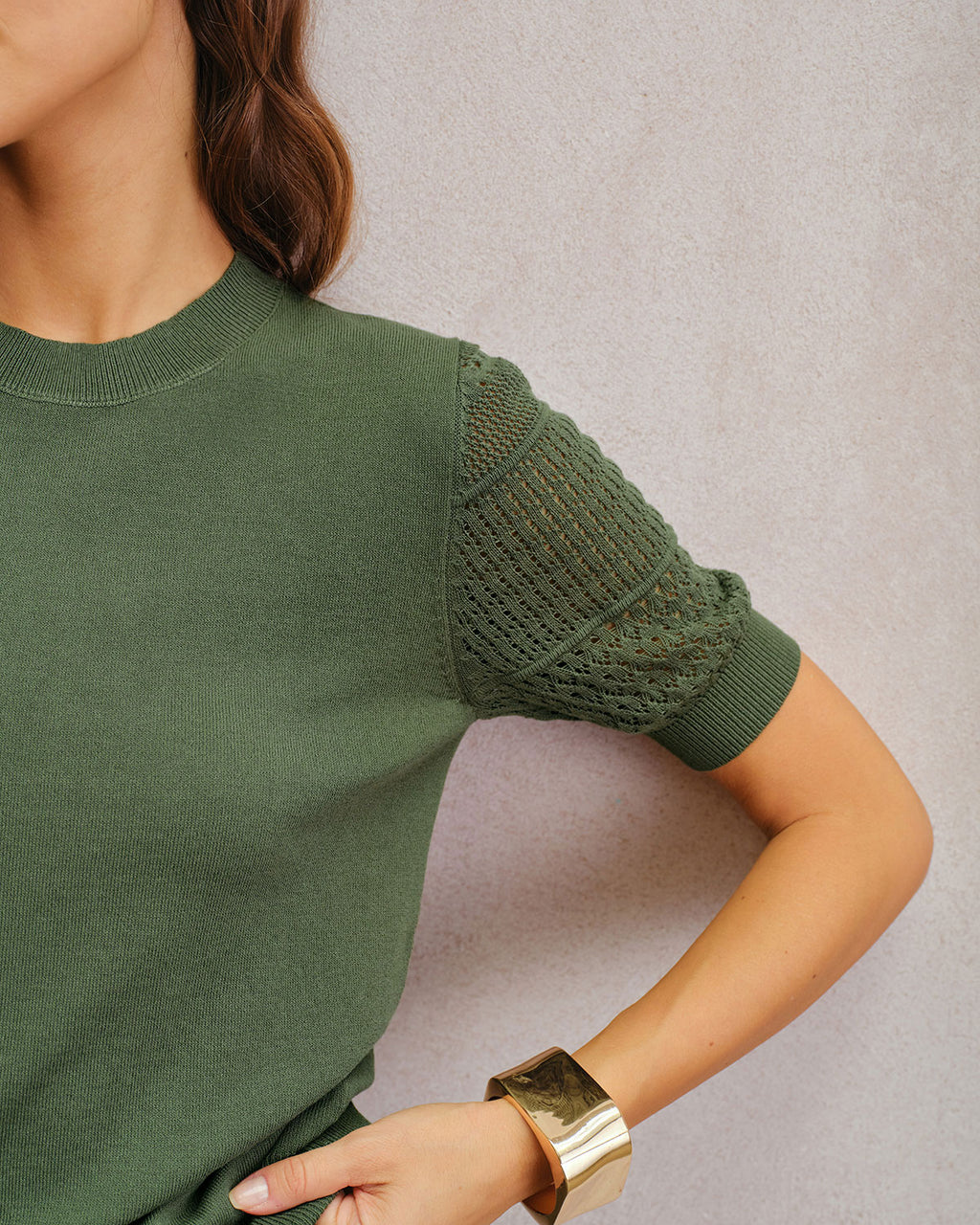 Women's Knitted Viscose Sweater Tops - RIHOAS