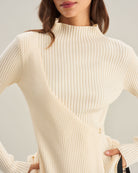 Women's Knitted Viscose Sweater Tops - RIHOAS