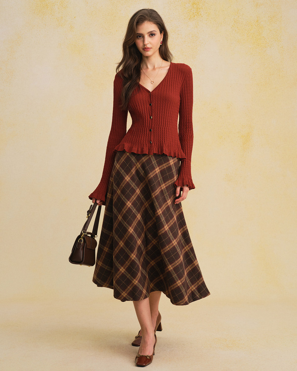 Women's Knitted Viscose Sweater Tops - RIHOAS