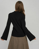Women's Knitted Viscose Sweaters Tops - RIHOAS