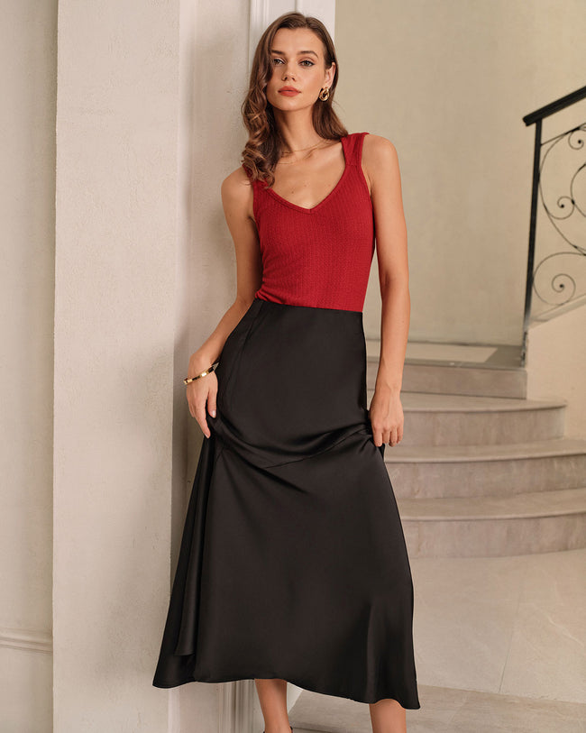 Women's Knitted Viscose Tank Tops Tops - RIHOAS