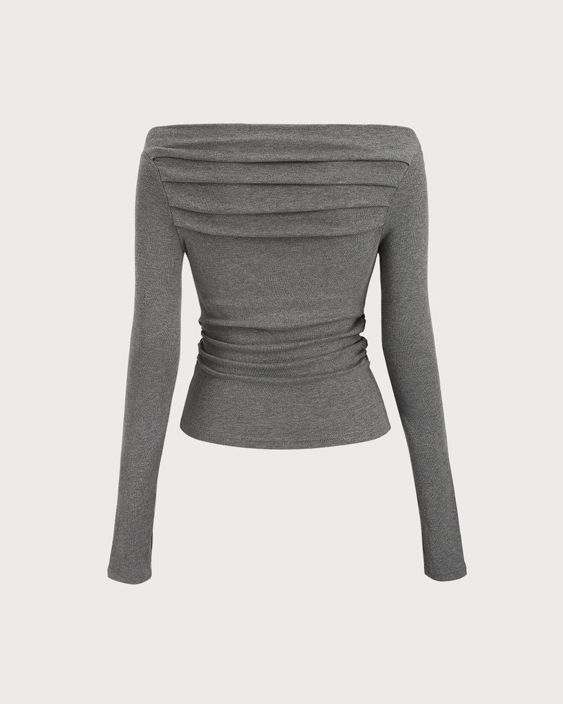 Women's Knitted Viscose Tees Tops - RIHOAS