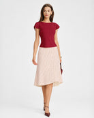 Women's Knitted Viscose Tees Tops - RIHOAS