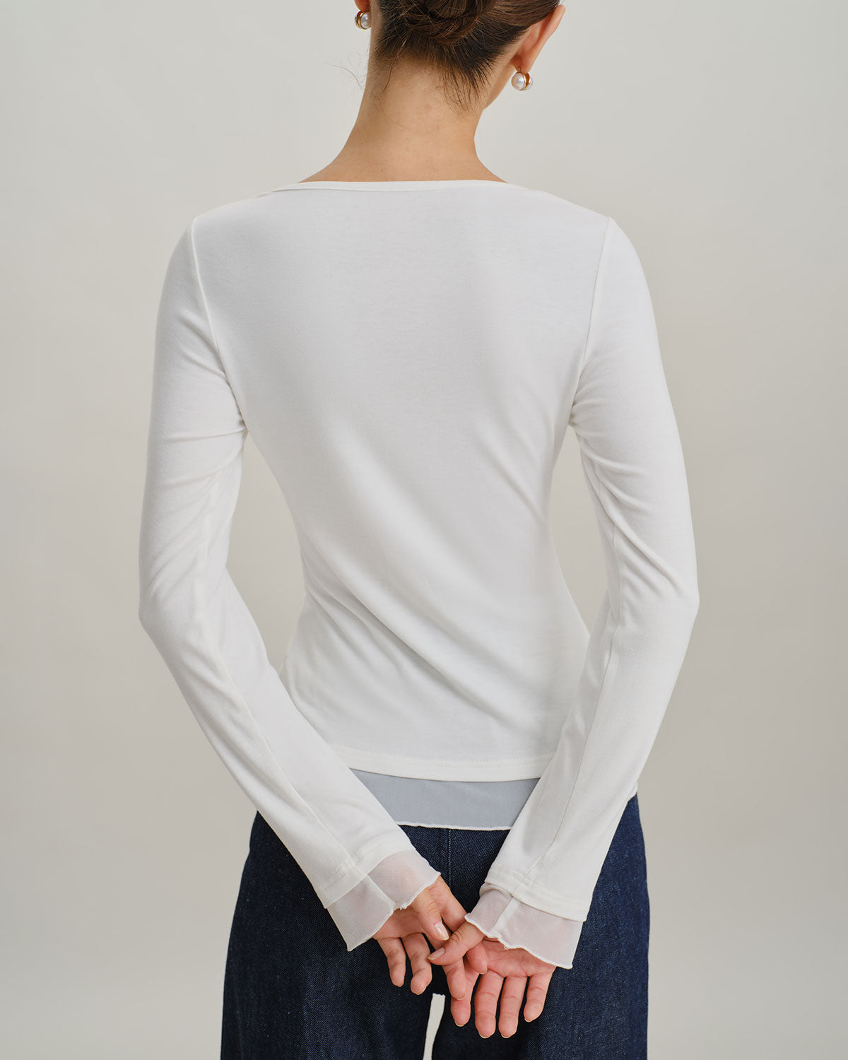Women's Knitted Viscose Tees Tops - RIHOAS