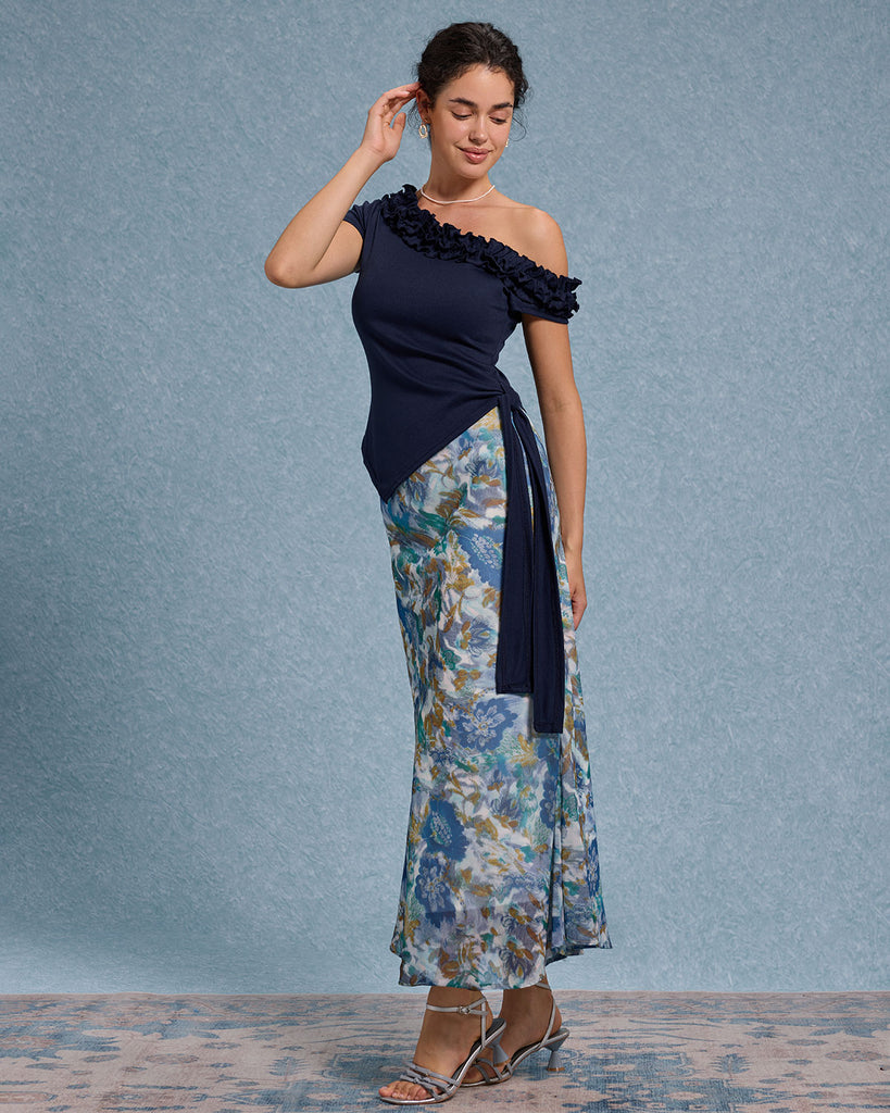 Women's Knitted Viscose Tees Tops - RIHOAS